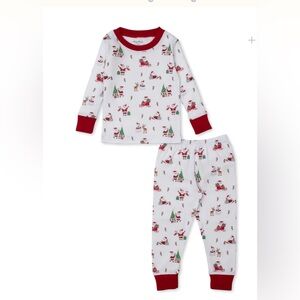 Kissy kissy Christmas Capers Toddler Pajama Set 2T